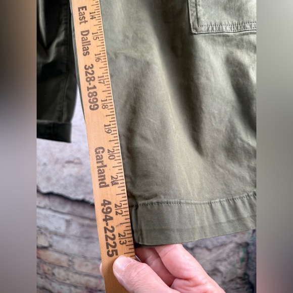Edwin barrel pants size 27 Olive Green womens Cargo Pants. A53 - Picture 4 of 6